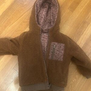 Toddler reversible teddy jacket ! 3T